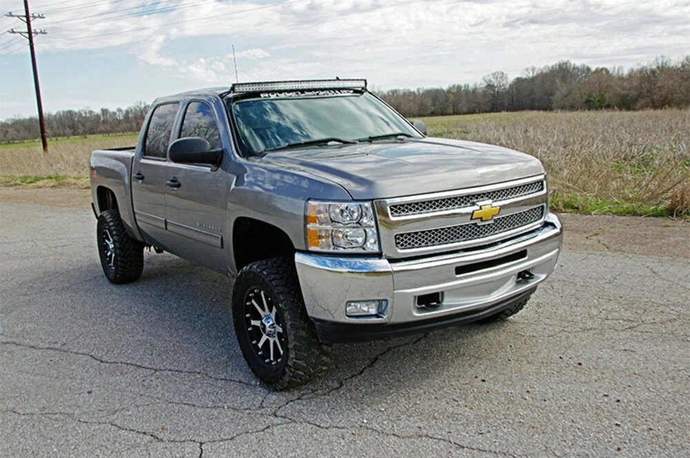 Fits Chevy 1500_1500 SUV (07-14) LED Light Mount Upper Windshield 50_ 70507